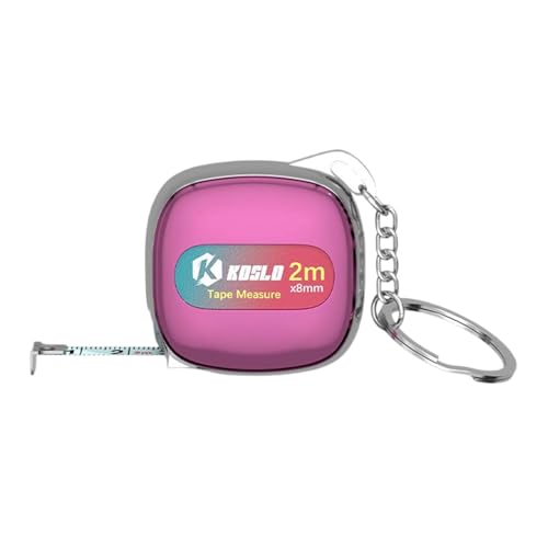 predolo Tragbares Maßband zur Körpermessung mit Schlüsselanhänger, Rosa predolo Tragbares Maßband zur Körpermessung mit Schlüsselanhänger, Rosa von predolo