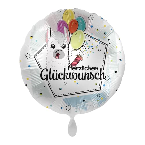 Folienballon Lama Herzlichen Glückwunsch Party Geburtstag Feier Deko von Premioloon