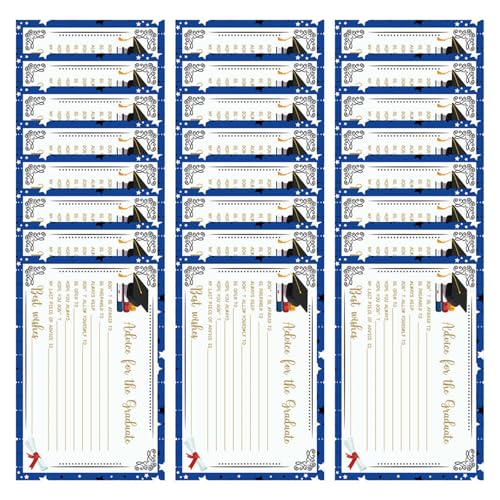 24 Stück Abschluss-Ratschläge, 15,2 x 10,2 cm, Karte für die Graduiertenschule oder Universität, Party-Spiel-Dekoration, Zubehör 24 Stück Abschluss-Ratschläge, 15,2 x 10,2 cm, Karte für die Graduiertenschule oder Universität, Party-Spiel-Dekoration, Zubehör von pumpumlia