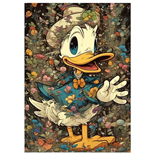 qiwuhai 5D DIY Diamond Art Painting Kit, Diamant Malerei Bilder, Diamant Strass Kristall Stickerei Kreuzstich Leinwand Painting nach Zahlen für Kinder Erwachsene Zuhause Dekorationen - Cartoon (7) von qiwuhai