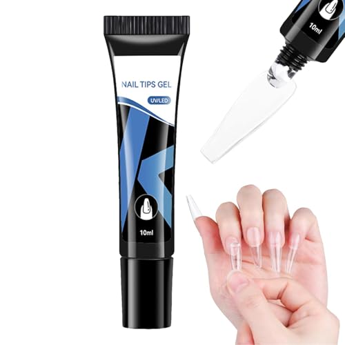 qixeuoa Gelnageltipps Kleber, Gelnagelkleber | Extra starker Kleberbasis- und Gebäudegel,Fingernagelpolnische Basis, langlebige Tipps Kunstdesign Tools für Frauen, Mädchen qixeuoa Gelnageltipps Kleber, Gelnagelkleber | Extra starker Kleberbasis- und Gebäudegel,Fingernagelpolnische Basis, langlebige Tipps Kunstdesign Tools für Frauen, Mädchen von qixeuoa