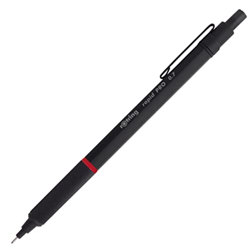 rOtring Rapid PRO Druckbleistift mit Einzug | 0,7 mm | Schwarz von rOtring