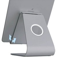 rain design Tablet-Ständer mStand plus 10055 grau für 1 Tablet, Tischständer von rain design