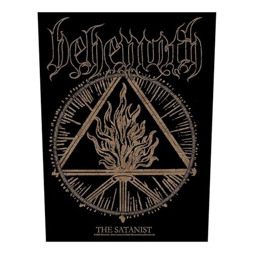 BEHEMOTH RÜCKENAUFNÄHER BACKPATCH # 5 DEMONICA 36x29cm AUFNÄHER PATCH von razamataz