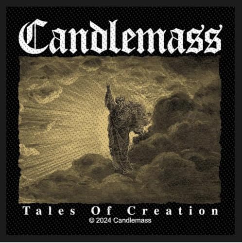 CANDLEMASS PATCH AUFNÄHER # 4 TALES OF CREATION 10x9cm FLICKEN ABZEICHEN von razamataz