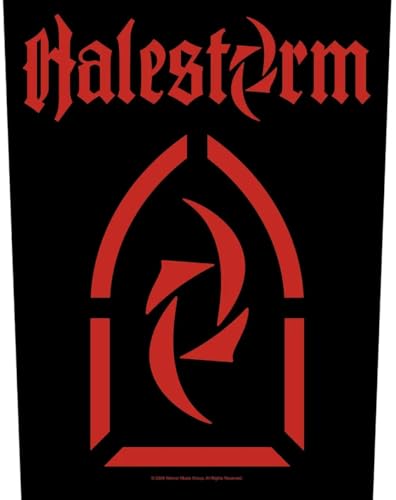 HALESTORM RÜCKENAUFNÄHER BACKPATCH # 2 LIVE AT WEMBLEY LOGO 36x29cm PATCH von razamataz