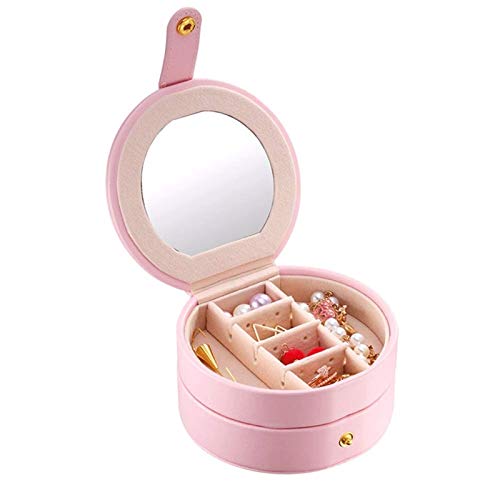 Kleine Reise-Schmuckschatulle, Reise-Mini-Organizer, tragbare Präsentationsbox für Ringe, Ohrringe, Halsketten, beste Geschenkauswahl für Mädchen, Frauen (Farbe: C) (D) von rdgfbnhgnjdvfcvgvbb