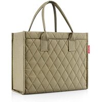 reisenthel® Einkaufstasche daily shopper rhombus Kunststoff olive DN 5046 von reisenthel®