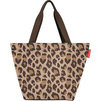 reisenthel® Einkaufstasche shopper M LEO MACCHIATO Kunstfaser braun ZS6048 von reisenthel®