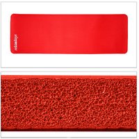 relaxdays Yogamatte rot 60,0 x 180,0 x 1,0 cm von RELAXDAYS