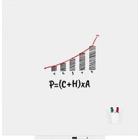 rocada Whiteboard Skinwhiteboard 120 x 120,0 cm weiß Stahl rocada Whiteboard Skinwhiteboard 120 x 120,0 cm weiß Stahl von rocada