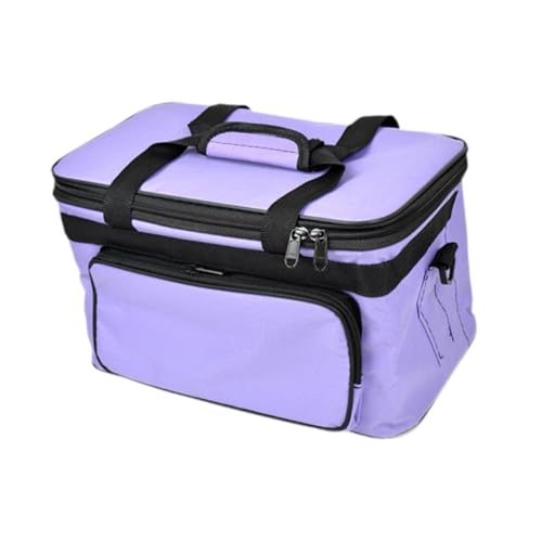 rockible Tragbare Kunstwerkzeugspeichertasche für Reisen Und Organisation, S Purple von rockible