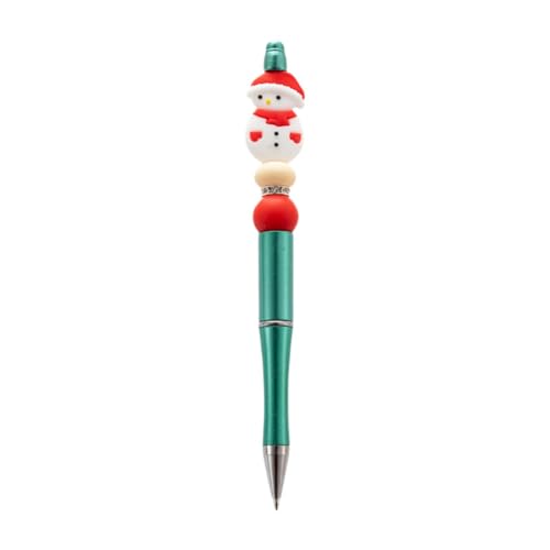 rockible Weihnachtsperlenstift Perlenstift Kugelschreiber Schülerbedarf für Studiobüro zu Hause, Style G von rockible