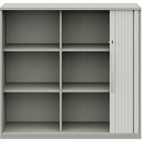 röhr Techno Rollladenschrank grau 4 Fachböden 120,0 x 43,0 x 111,7 cm von röhr