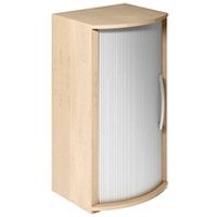 röhr Techno Rollladenschrank ahorn, silber 2 Fachböden 60,0 x 43,0/53,0 x 111,7 cm von röhr