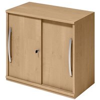 röhr Schiebetürenschrank Techno, 019-243-7110-71-71-B1 ahorn 1 Fachboden 80,6 x 43,0 x 72,0 - 78,0 cm von röhr