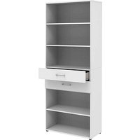 röhr Regalschrank direct.office, 859W681000 weiß 80,0 x 34,4 x 212,5 cm von röhr