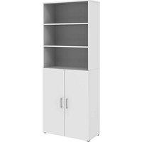 röhr Regalschrank direct.office, 859W661000 weiß 80,0 x 34,4 x 212,5 cm von röhr