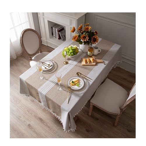 Plastiktischdecke，Tischdecke Beige，Tischdecke Baumwolle,rechteckige Tischdecken, Couchtischdecken, wirklich gute Tischdecken, Sie werden sie erkennen, sobald Sie sie berühren(P Multi-colored,120*160cm von rongzhai