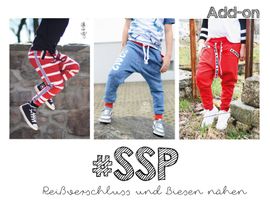 #SSP - schmale Sweatpants von rosarosa