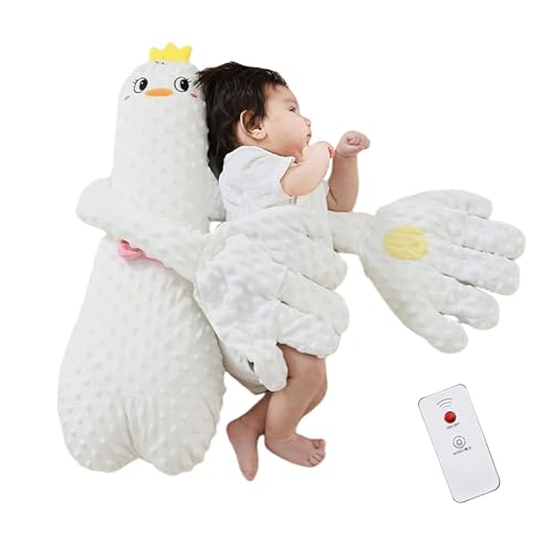 Baby Soothing Palm Hand,Baby Sleeping Hand Pillow Mit Ferngesteuerter,Baby Startle Prevention Hand Glove Aufladbar,Einschlafhilfe-Begleiter Für Baby,Zum Streicheln Und Beruhigen des Baby (Duck) von routinfly