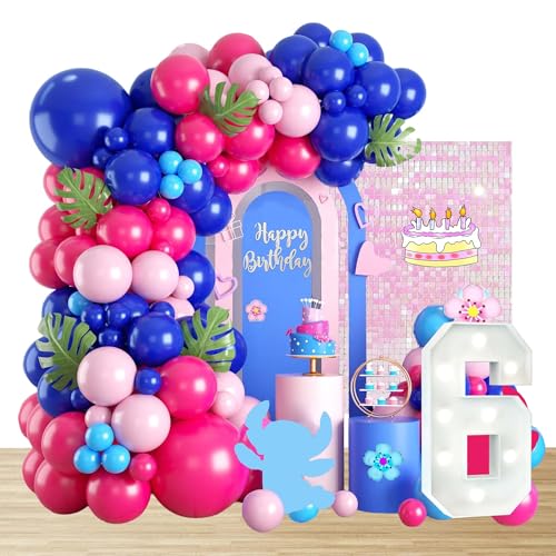 Geburtstags Party Luftballons Bogen Girlande Kit Stit Latex Ballons Stit Geburtstag Ballons Party Dekorationen Stit Thema Geburtstagsfeier Dekoration von ruhoup