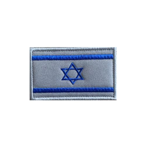 Israel Flagge Patch Eisen Nähen auf Patches, jüdische Israel Nationalflagge Patch bestickte Uniform Patches, Stand mit Israel Nähen Patches US Israel Ukrainische Patches für Tuch von rujjftsy