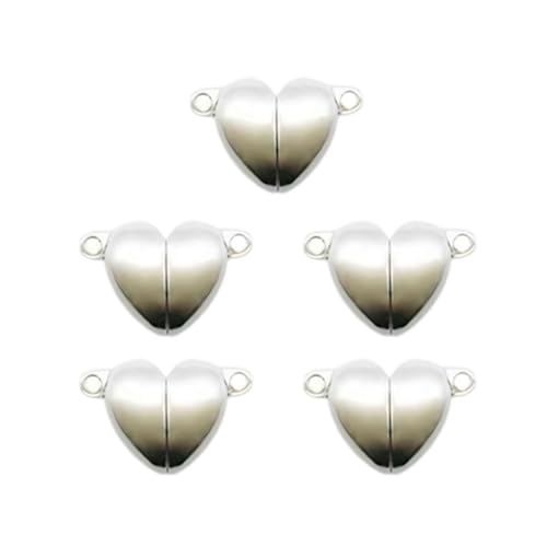 Schmuck-Magnetverschlüsse, 8 mm, magnetische Halskettenverschlüsse und Verschlüsse, Magnet-Verschlüsse aus Legierung für Armband, Halskette, DIY-Schmuckherstellung, 5 Stück von rujjftsy