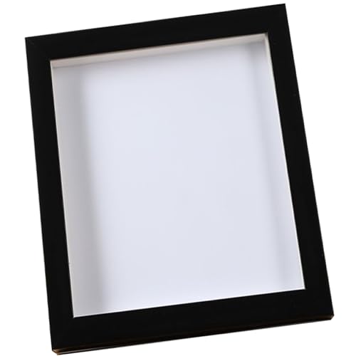 rupusiner Postkartenrahmen einfach zu verwenden 8x6 Fotorahmen Easy Installation Photo Frames 8x6 Funny DIY Schwarze Square -Bildrahmen für Home Wohnzimmer Dekoration Postkartenrahmen von rupusiner