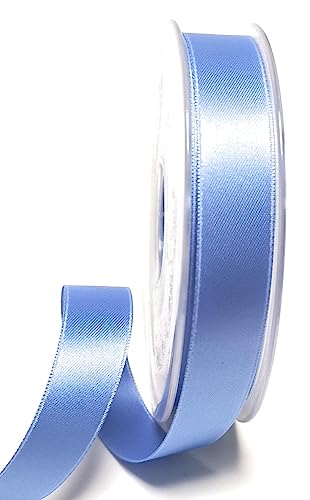 Satinband Double face 25m x 15mm Himmelblau Schleifenband Dekoband Satin [2793] von s.dekoda