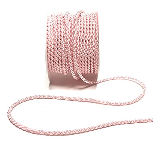 s.dekoda Kordel 15m x 4mm Rosa Drehkordel Dekoband Kordelband Kordelschnur von s.dekoda