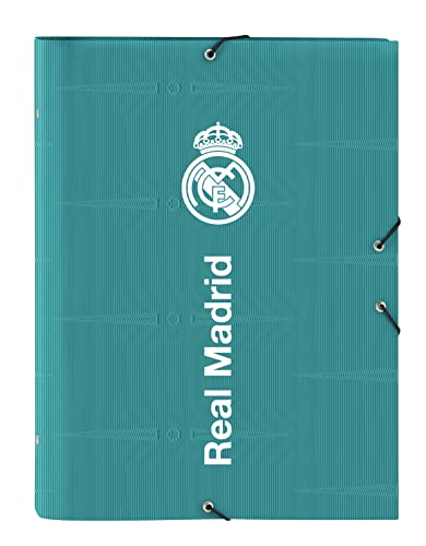 Real Madrid Ordner Folio 3. Ausrüstung, 260 x 365 mm von safta