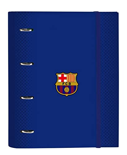 Safta - FC Barcelona 512029666 Ringbuch, 4 Ringe, 30 mm, 270 x 35 x 320 mm von safta