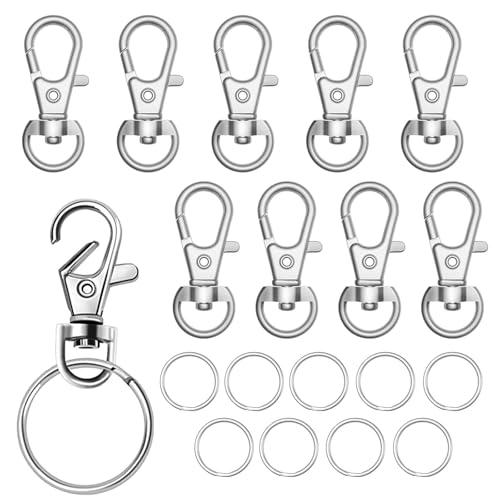 10 Stücke keyring schlüsselanhänger ring schlüsselringe schlüsselanhänger basteln schlüsselring für Handgemachtes Zubehör von Schmuck Handtaschen Schultertaschen Tragetaschen von saizone