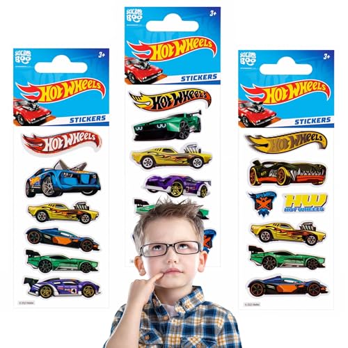 Hot Wheels Sticker-Set für Kinder, Aufkleber für Kinder von sarcia.eu