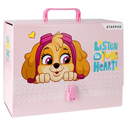 Paw Patrol Skye Rosa Aktentasche A4, 33x25x9,5cm von sarcia.eu