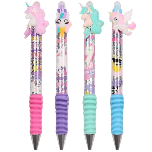 sarcia.eu Einhorn Radierbarer Stift mit Radiergummi, Gel, automatisch, BLAUE TINTE, schulgeeignet, 0,5 mm, 1 Stift sarcia.eu Einhorn Radierbarer Stift mit Radiergummi, Gel, automatisch, BLAUE TINTE, schulgeeignet, 0,5 mm, 1 Stift von sarcia.eu
