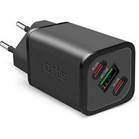 sbs Ladeadapter schwarz, 65 Watt von sbs