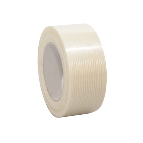 Filament Glasfaser Klebeband, Filamentband, Gewebeband transparent, 12-75mm Filament Glasfaser Klebeband, Filamentband, Gewebeband transparent, Abmessungen:50mm x 50m. transparent von selmundo