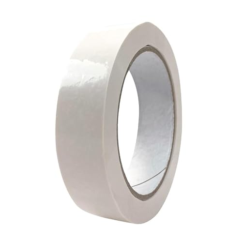 PVC-Klebeband | Packband | 25mm x 66m | Universell einsetzbar | weiß von selmundo