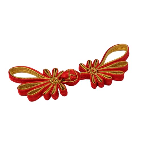 Handnähen, langer Schwanzknoten, chinesischer Knotenverschluss, Cheongsam-Knöpfe, Schnalle, Kleidung, Cheongsam-Ornament von seluluory