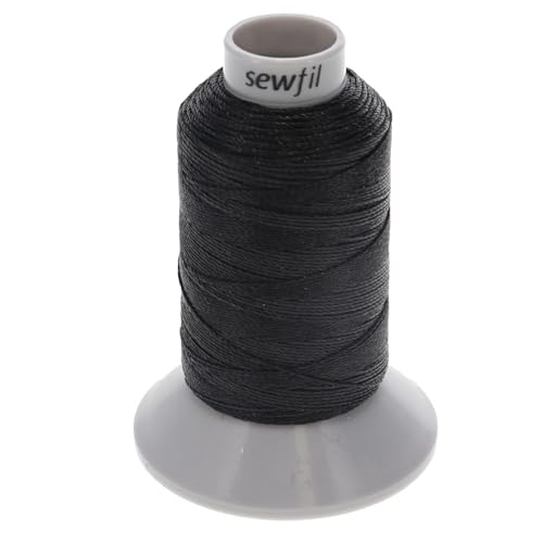 SEWFIL Daneema 20 Dyneema-Nähgarn, 6300, Schwarz, 150 m von sewfil