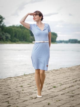 Vintagekleid Sirens Call von sewing epiphanies