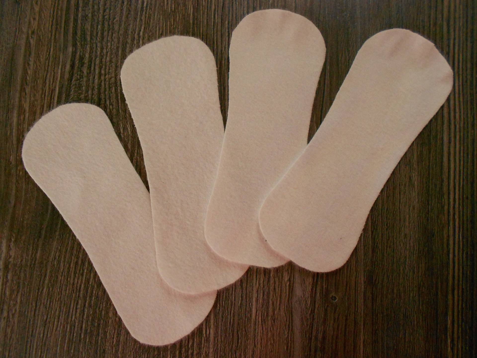 4 Slipeinlagen Mini Wiederverwendbar Waschbar Ultradünn Mit Auslaufschutz Membrane Handgefertigt Reusable Washable Panty Liner von sexsense