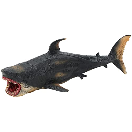 shenruifa Meerestierspielzeug für Kinder, Haie, Modellsimulation, Meeresozean-Spielzeugtier, Seltene Modellfigur (Neues hohles Megalodon-Modell) von shenruifa