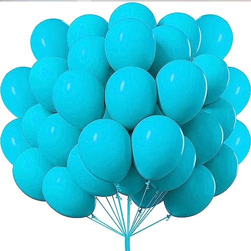 luftballons matt tiffanyblau- 50 Stück Luftballons - 30 cm/12 zoll, Helium Luftballons Geburtstag, Helium Ballons Geburtstag, Regenbogen Luftballons Für Geburtstagsdeko, Luftballons Hochzeit von shixpiov