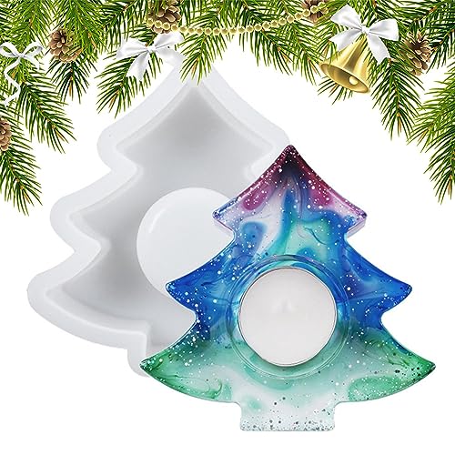 Silikonform Weihnachten | Silikonform Teelichthalter | Gießform Stern | Weihnachts Silikonformen Für Epoxidharz | Schneeflocke Und Weihnachtsbaum Silikonharzform | Gussformen Aus Epoxidharz von shizuku