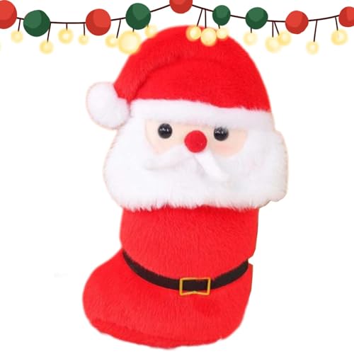 Cute Christmas Stuffed Toy | Rustic Faceless Plush Animals And Santa Claus Decor For Holiday Tiered Trays Funny Holiday Stuffed Animals | Adorable Candy Cane Reindeer And Santa Plush Toys For Party Fa von shjxi