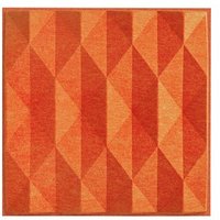 silentec Akustikpaneel Decke polySONIC® fr 3D Prisma 423895, rot 62,0 x 62,0 cm von silentec