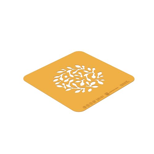 silikomart Silikonformen für Kuchen Stencil Zweig - Set 2 Silikonformen Ø100 H 1 MM - Professionelles Zubehör für Weihnachten & Konditorei - Einzelportionsformen für Kuchen Ofen silikomart Silikonformen für Kuchen Stencil Zweig - Set 2 Silikonformen Ø100 H 1 MM - Professionelles Zubehör für Weihnachten & Konditorei - Einzelportionsformen für Kuchen Ofen von silikomart